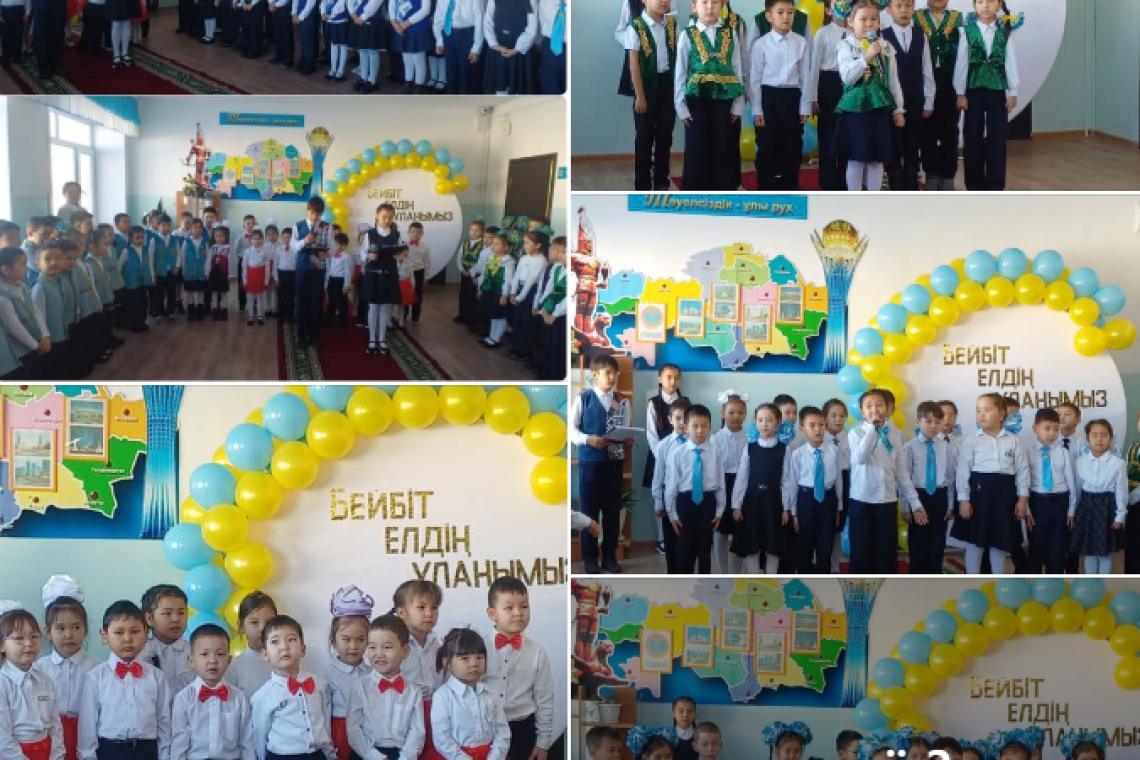 9- желтоқсан күні Саумалкөл қазақ орта мектебі» КММ-де Отанға деген сүйіспеншілік пен ұлттық рухты дәріптейтін Желтоқсан - БІРЛІК және ЫНТЫМАҚ айы аясында 1- кезең мектепалды сынып, 1-2 сынып оқушылары арасында «Бейбіт елдің ұланымыз!» атты патриоттық сай